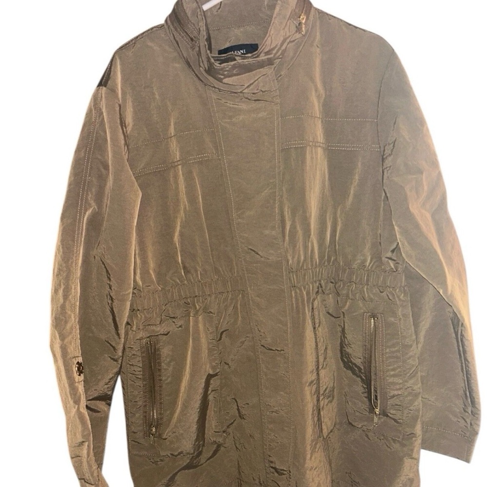 ALFANI ladies Coldstream jacket rain coat women's casual rain Olive Green XL W